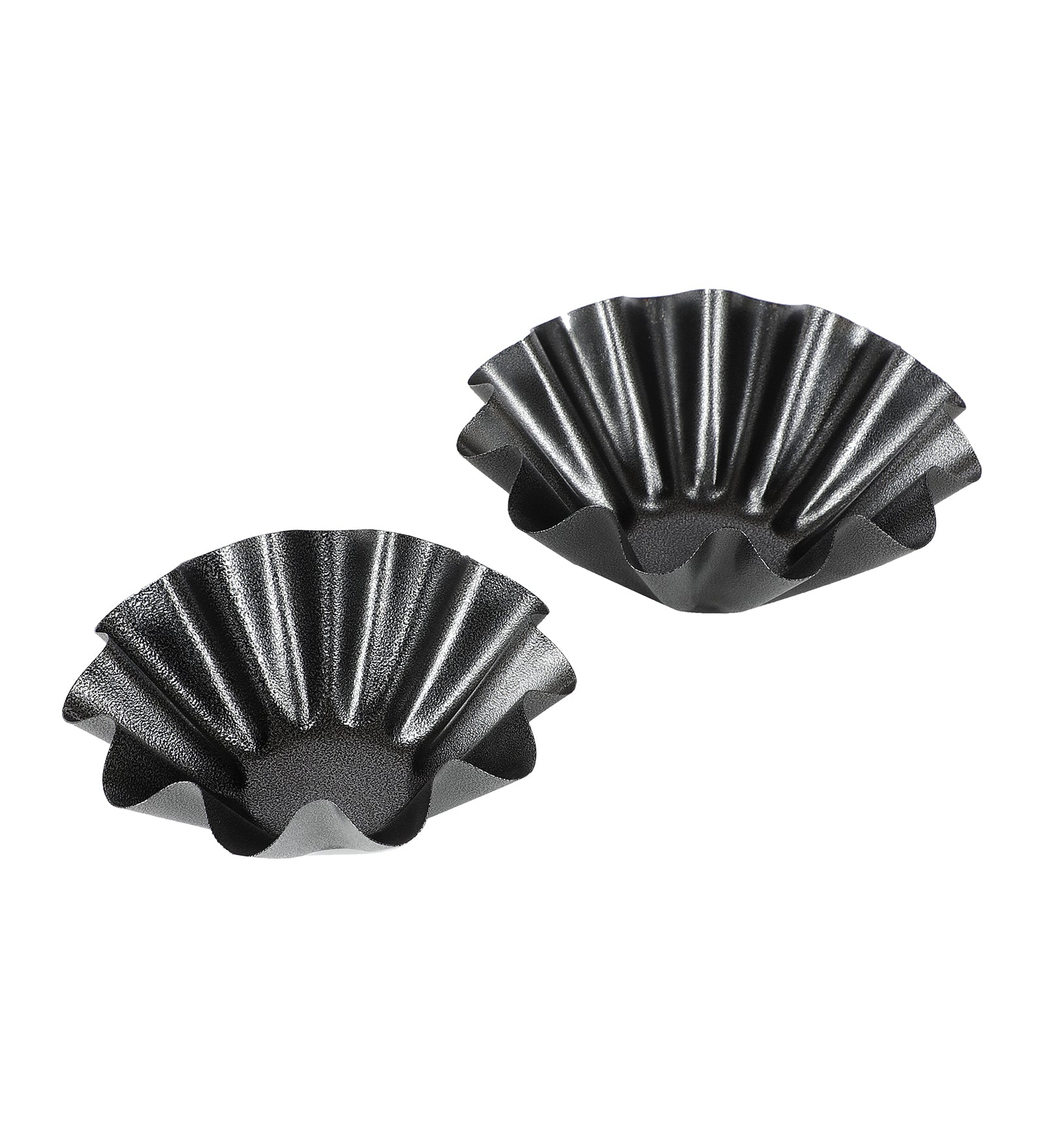Amaya Decors Grey Textured Urli Bowl Set of 2 | Grey | Iron with Powder Coating