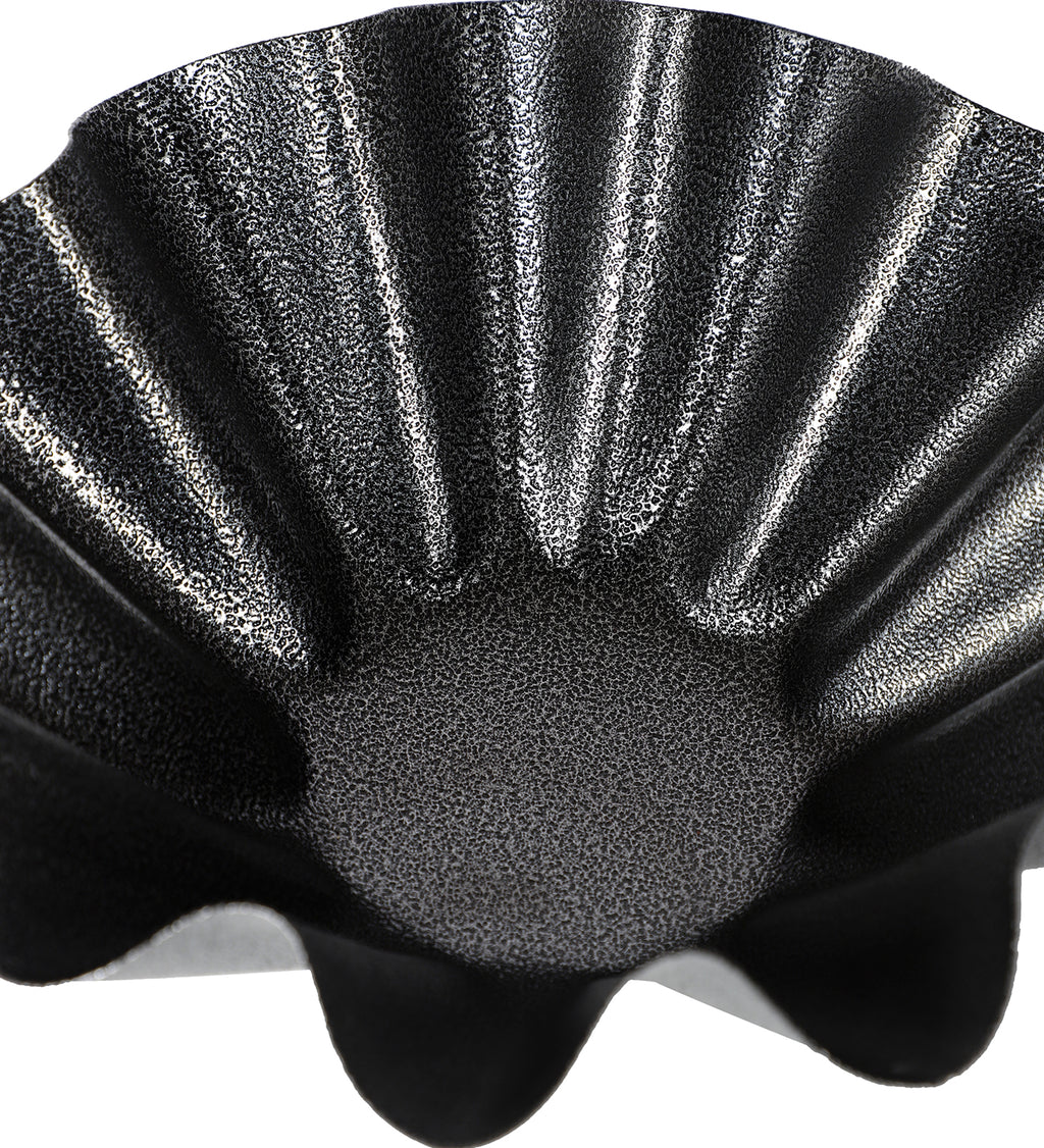 Amaya Decors Grey Textured Urli Bowl Set of 2 | Grey | Iron with Powder Coating