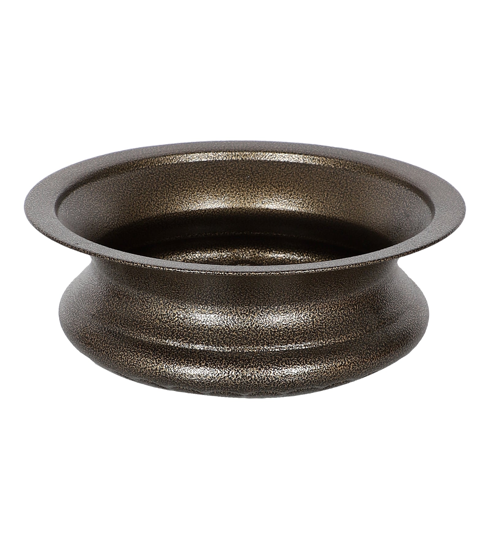Amaya Decors Gold Textured Big Urli Bowl | Gold | Iron with Powder Coating
