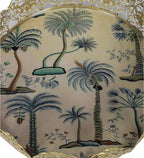 Amaya Decors White & Green Tray