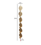 Amaya Decors Hanging Wall Leaf Etching Tealight Holder Set of 3