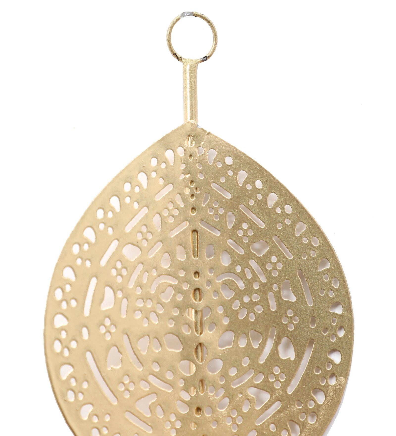 Amaya Decors Hanging Wall Leaf Etching Tealight Holder Set of 3