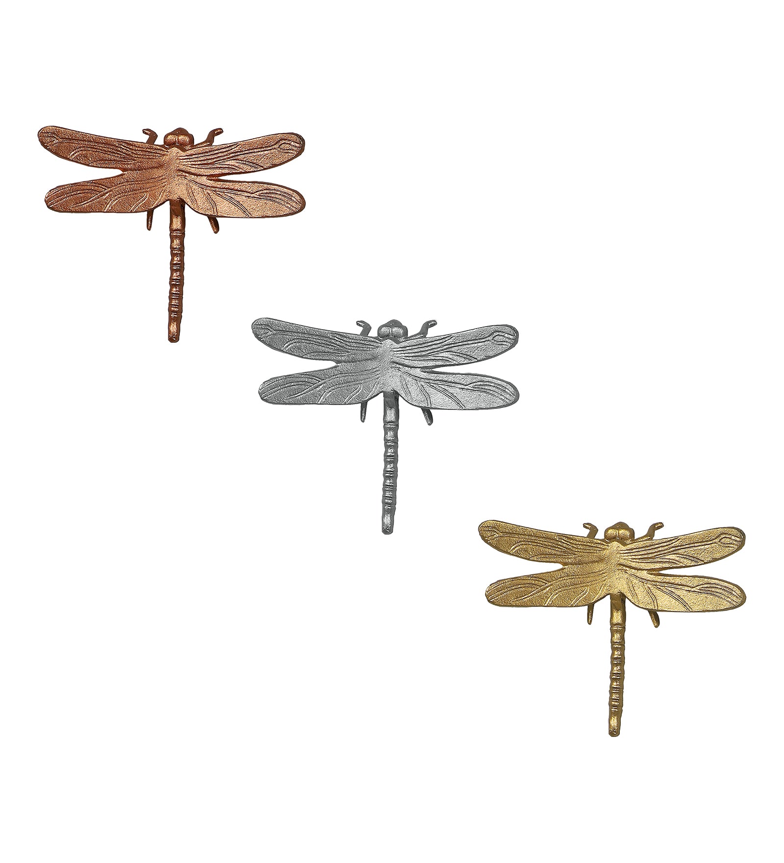 Amaya Decors Dragon Fly Wall Art Set of 3