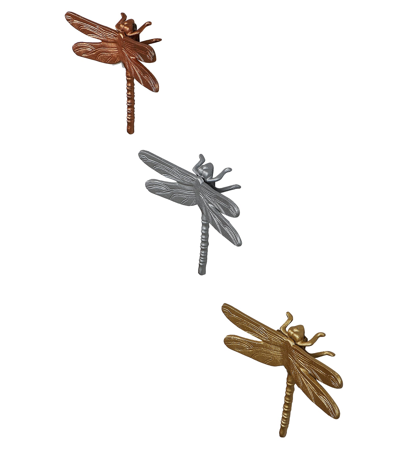 Amaya Decors Dragon Fly Wall Art Set of 3