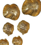 Amaya Decors Flower Aluminium Wall Art Set of 8
