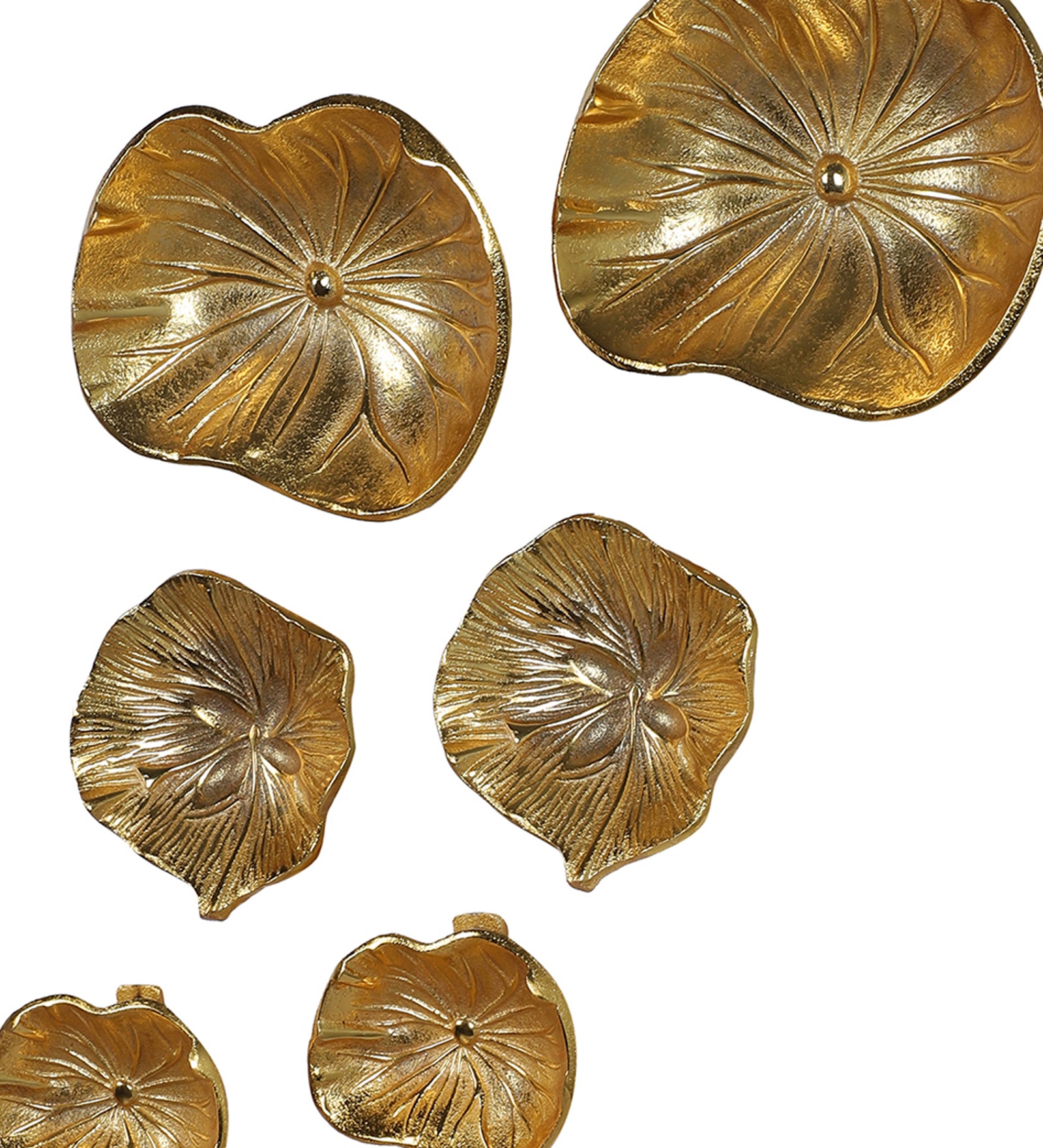 Amaya Decors Flower Aluminium Wall Art Set of 8