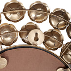 Amaya Decors Gold Rose Mirror Set of 2 (15x15x1 Inch)