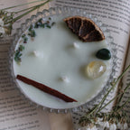 I AM ABUNDANT intention candle for manifestation