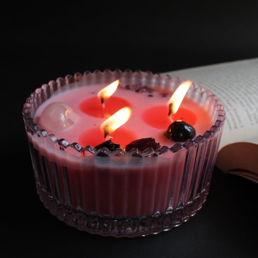 I AM LOVED intention candle for manifestation