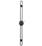 Amaya Decors Black Long Pipe Clock