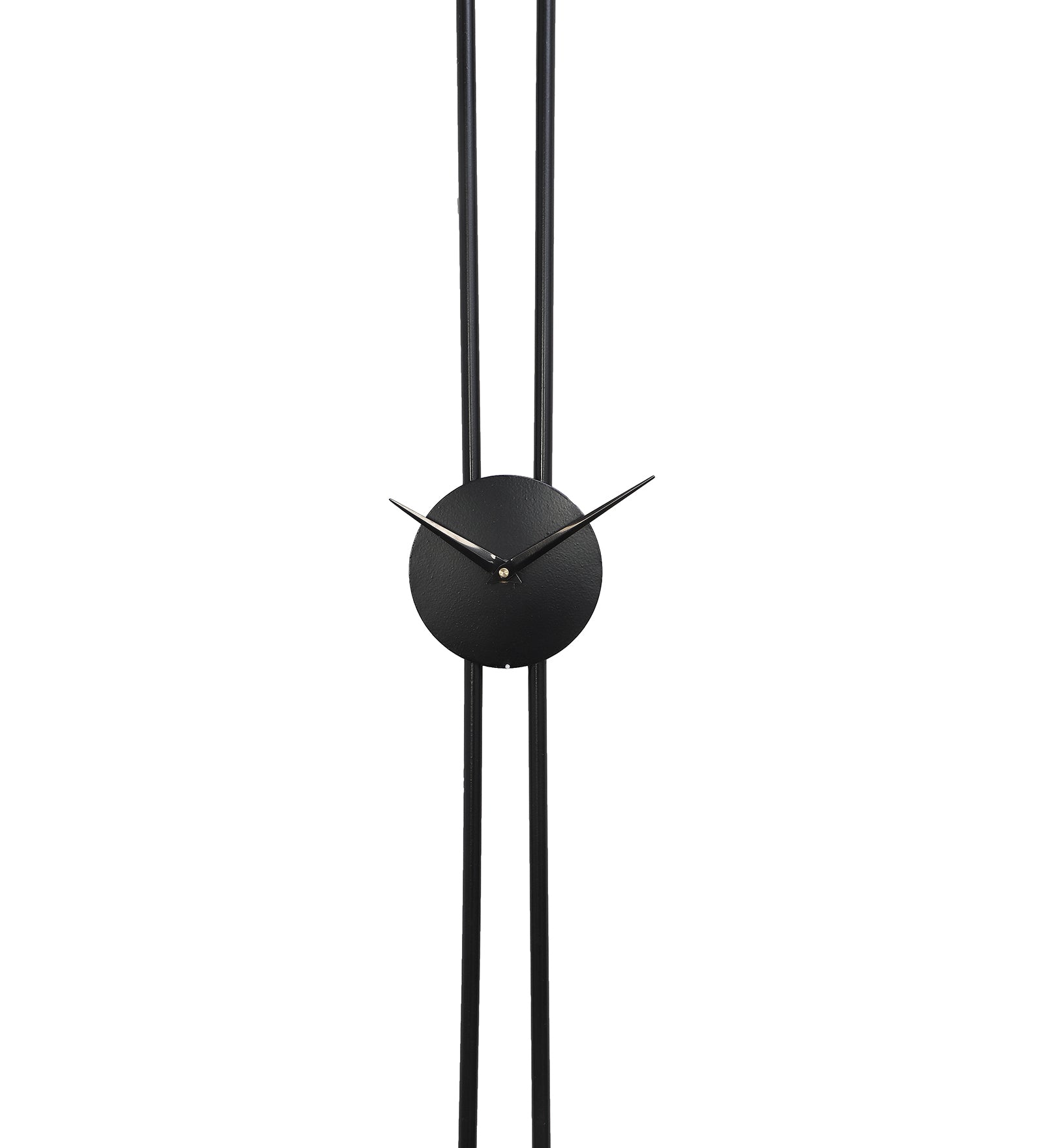Amaya Decors Black Long Pipe Clock