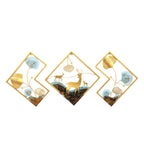 Amaya Decors Deer Wall Art Set of 3