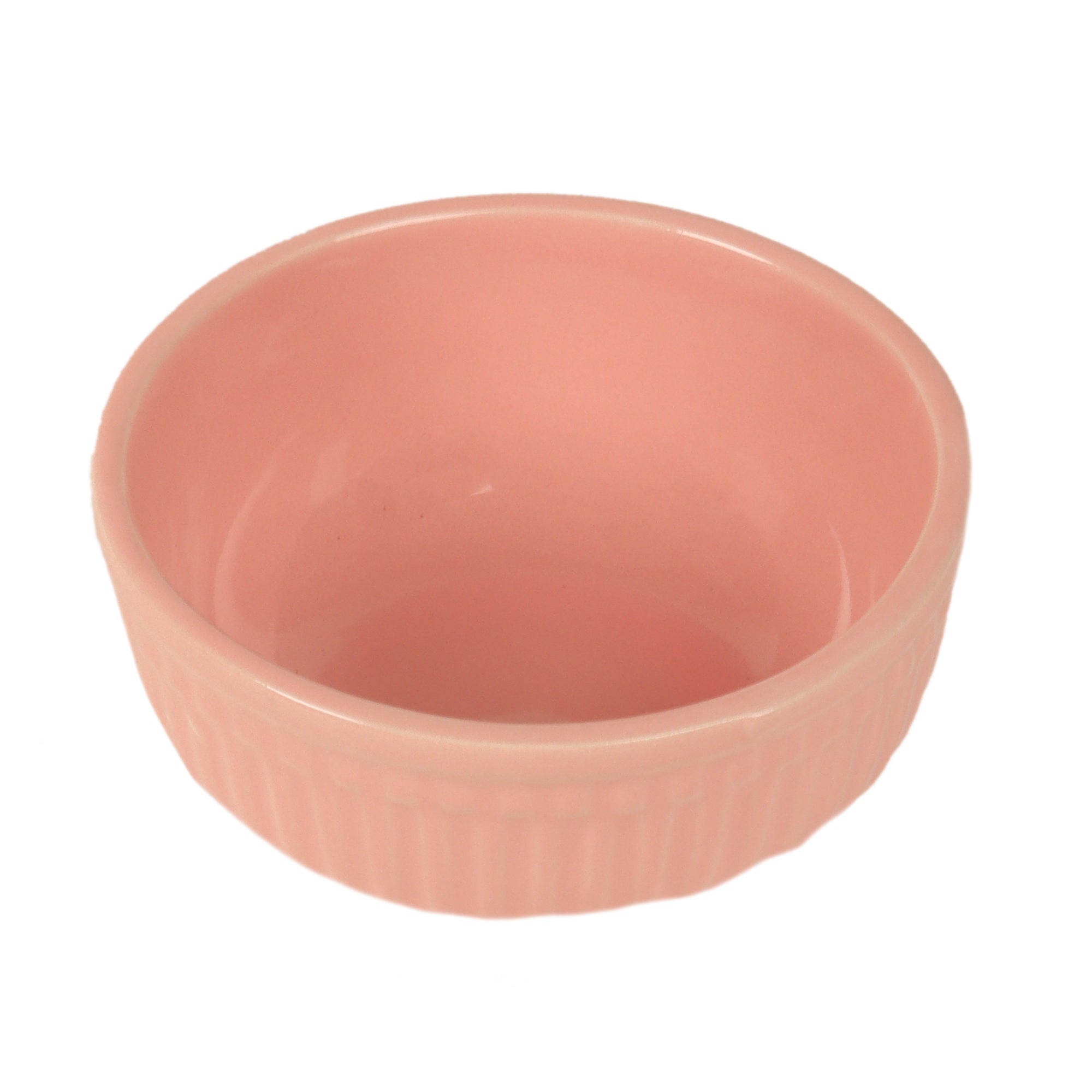 Pink Ceramic Mug with Bowl Set of 6