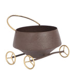 Amaya Decors Wine Shape Bowl Snacks Platter with Wheels