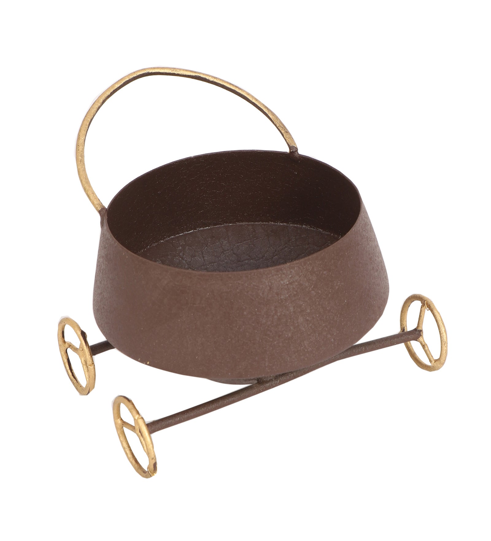 Amaya Decors Wine Shape Bowl Snacks Platter with Wheels