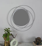 Amaya Decors Double Wired Round Wall Mirror