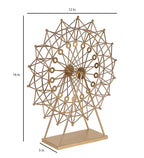 Amaya Decors The Ferrous Revolving Wheel Showpiece