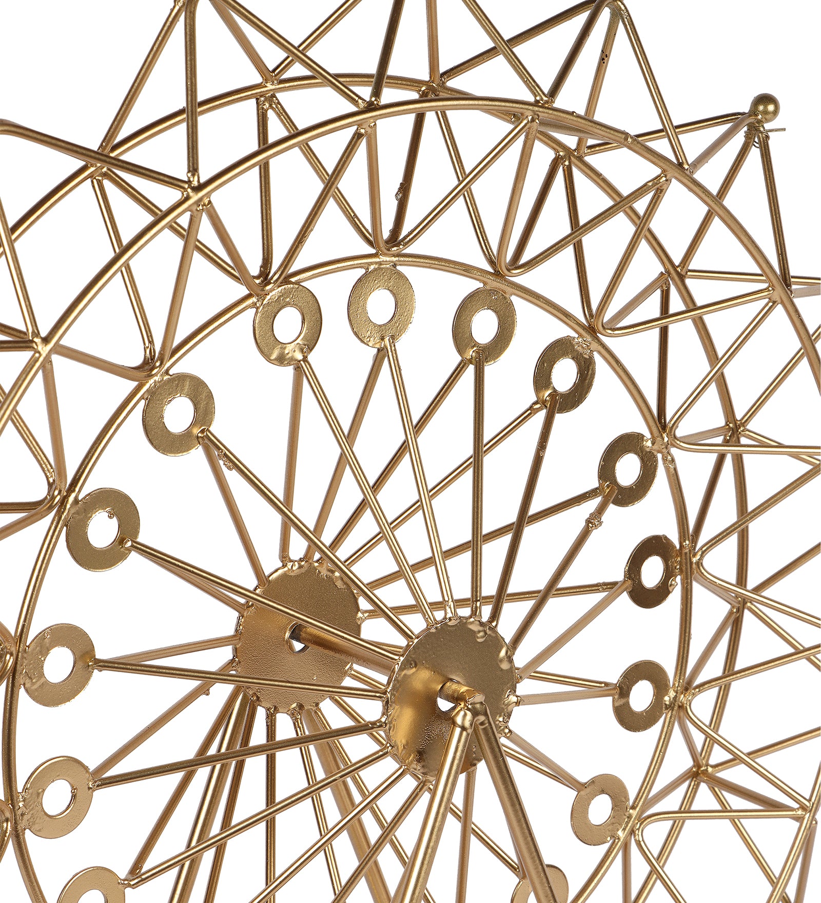 Amaya Decors The Ferrous Revolving Wheel Showpiece