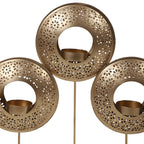 Amaya Decors Table Round Etching Tealight Holder