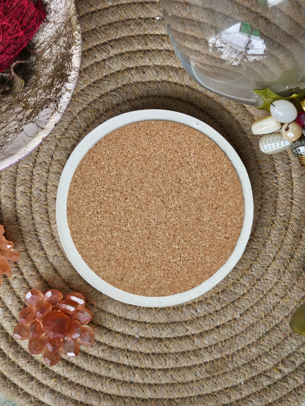 Handmade Cocktail Theme Coaster/Dish 2 Kiwi Green Mojito