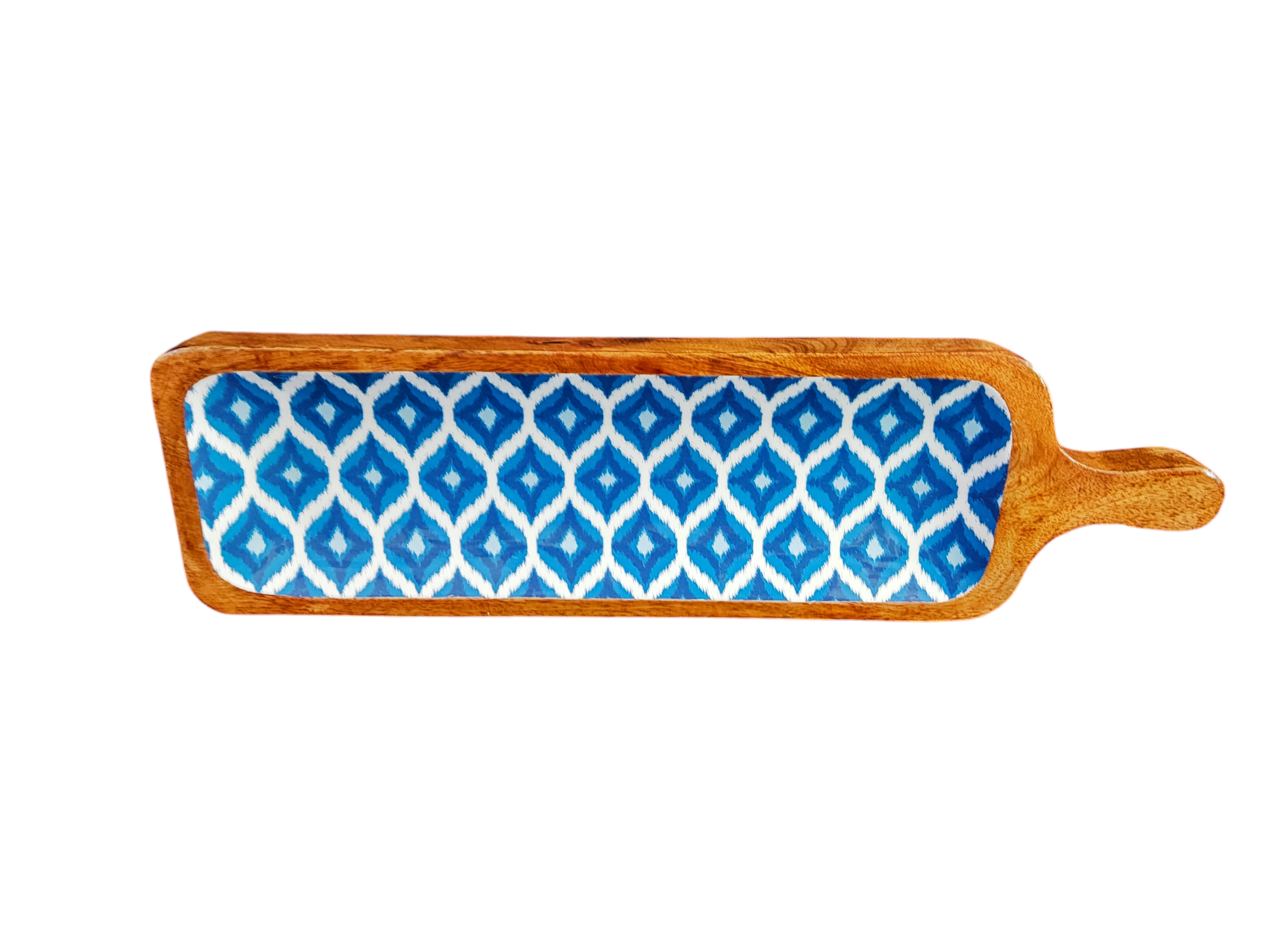 Bat Shaped Platter - Blue and White Collection