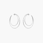 Kimberly Hoops - Silver