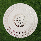 Kutch Lippan Mud & Mirror Work Wall Panel Small