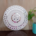Kutch Lippan Mud & Mirror Work Wall Panel Small