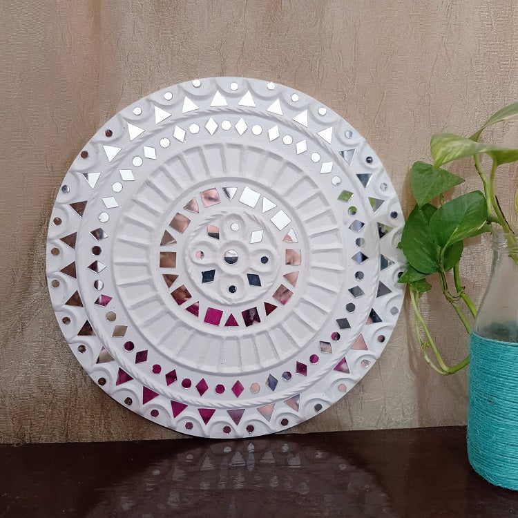 Kutch Lippan Mud & Mirror Work Wall Panel Small