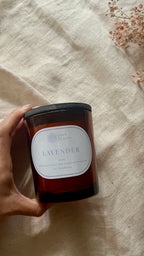 Lavender Large Candle