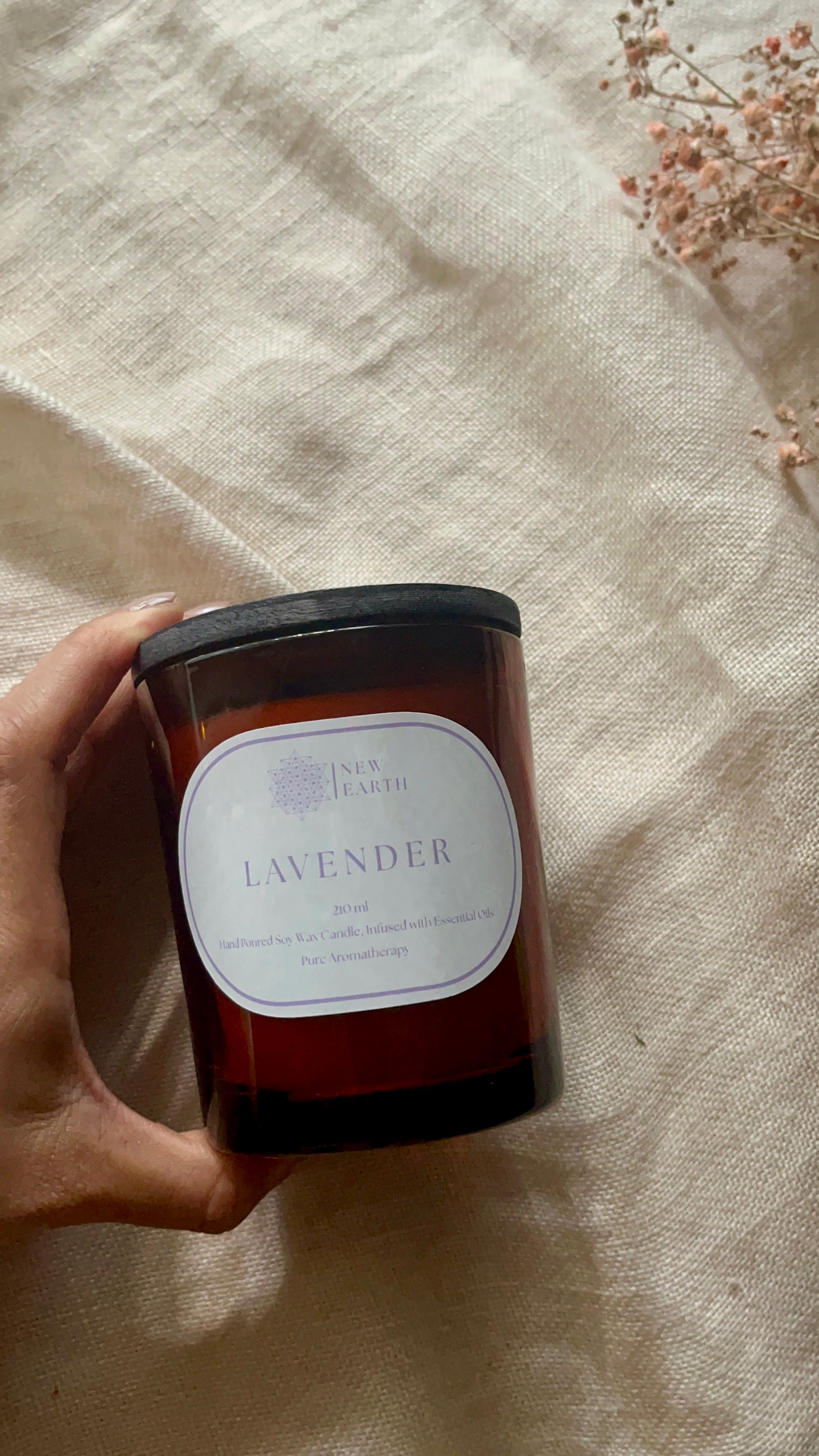 Lavender Large Candle