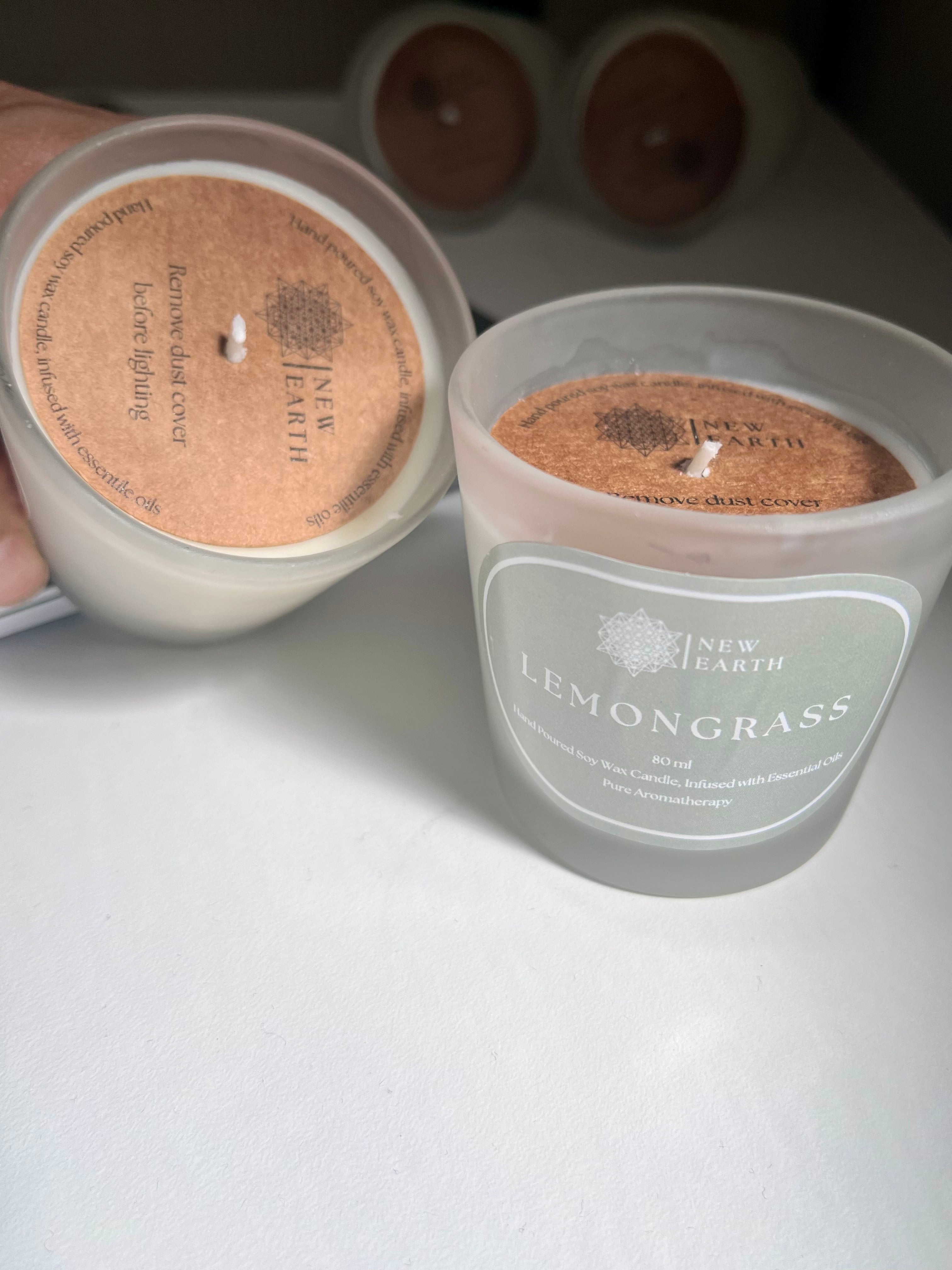 Lemongrass  Mini jar Candle