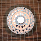 Kutch Lippan Mud Work Tealight Holder