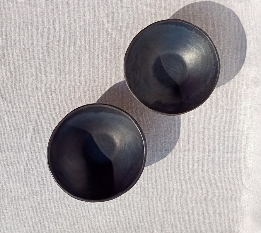Longpi Black Pottery Soup Bowl