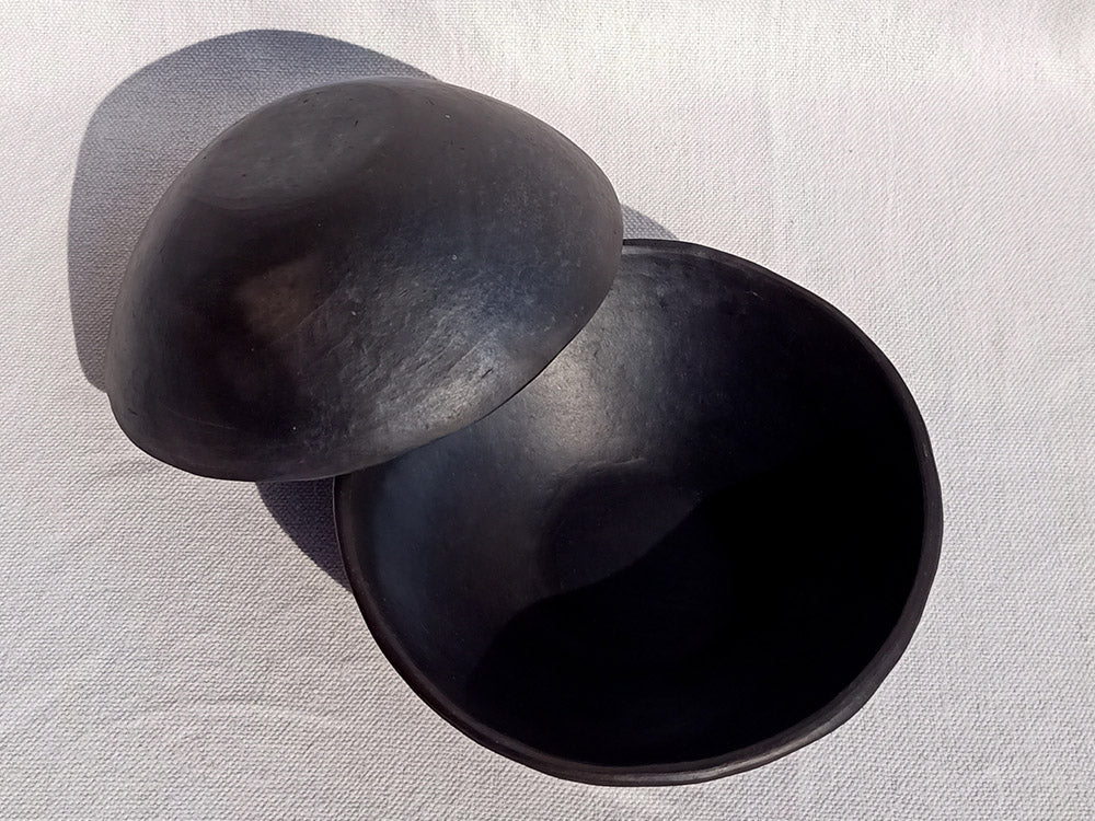 Longpi Black Pottery Soup Bowl