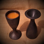 Flute - Longpi Black Pottery Wine Glass