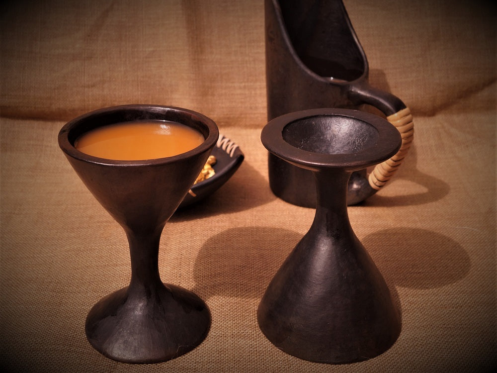 Sherry - Longpi Black Pottery Wine Glass