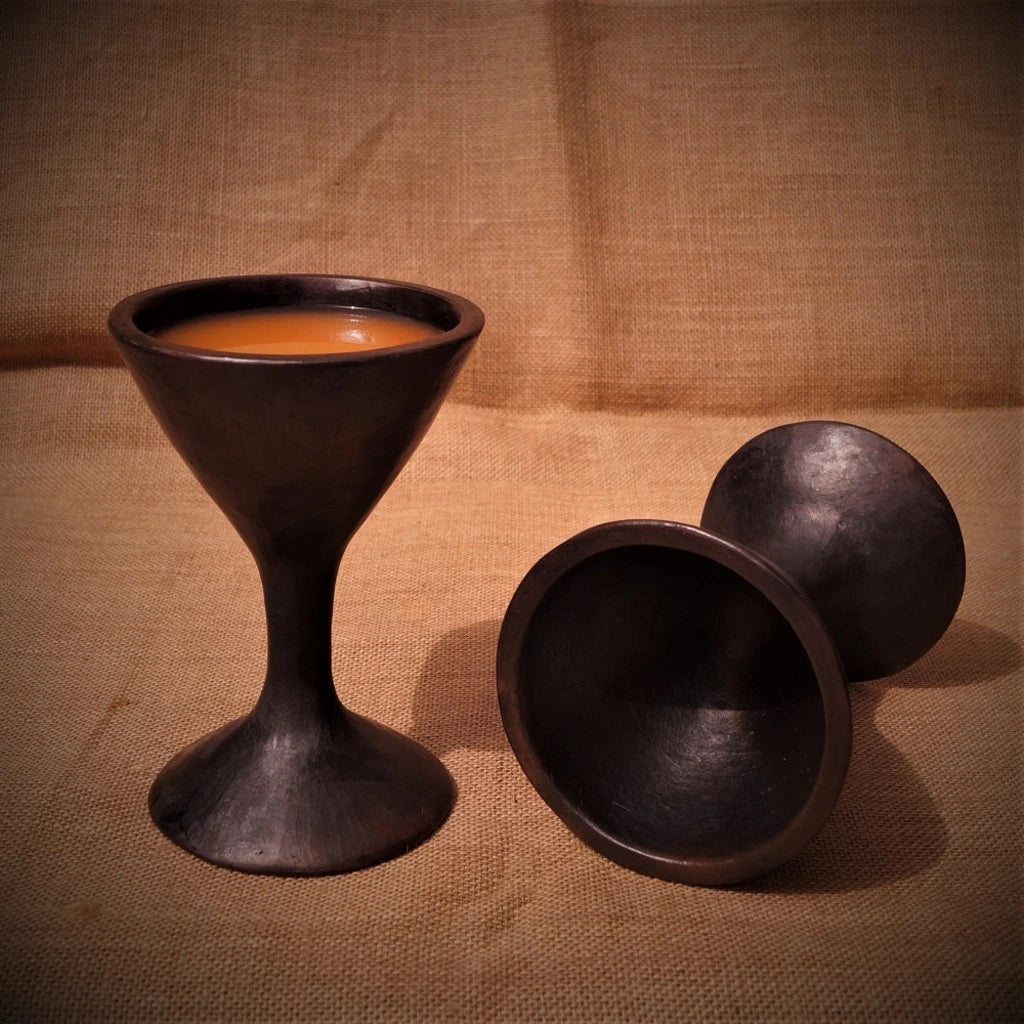Sherry - Longpi Black Pottery Wine Glass
