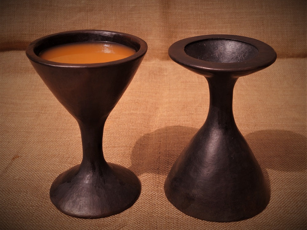 Sherry - Longpi Black Pottery Wine Glass