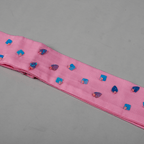 Blush Embroidered Belt