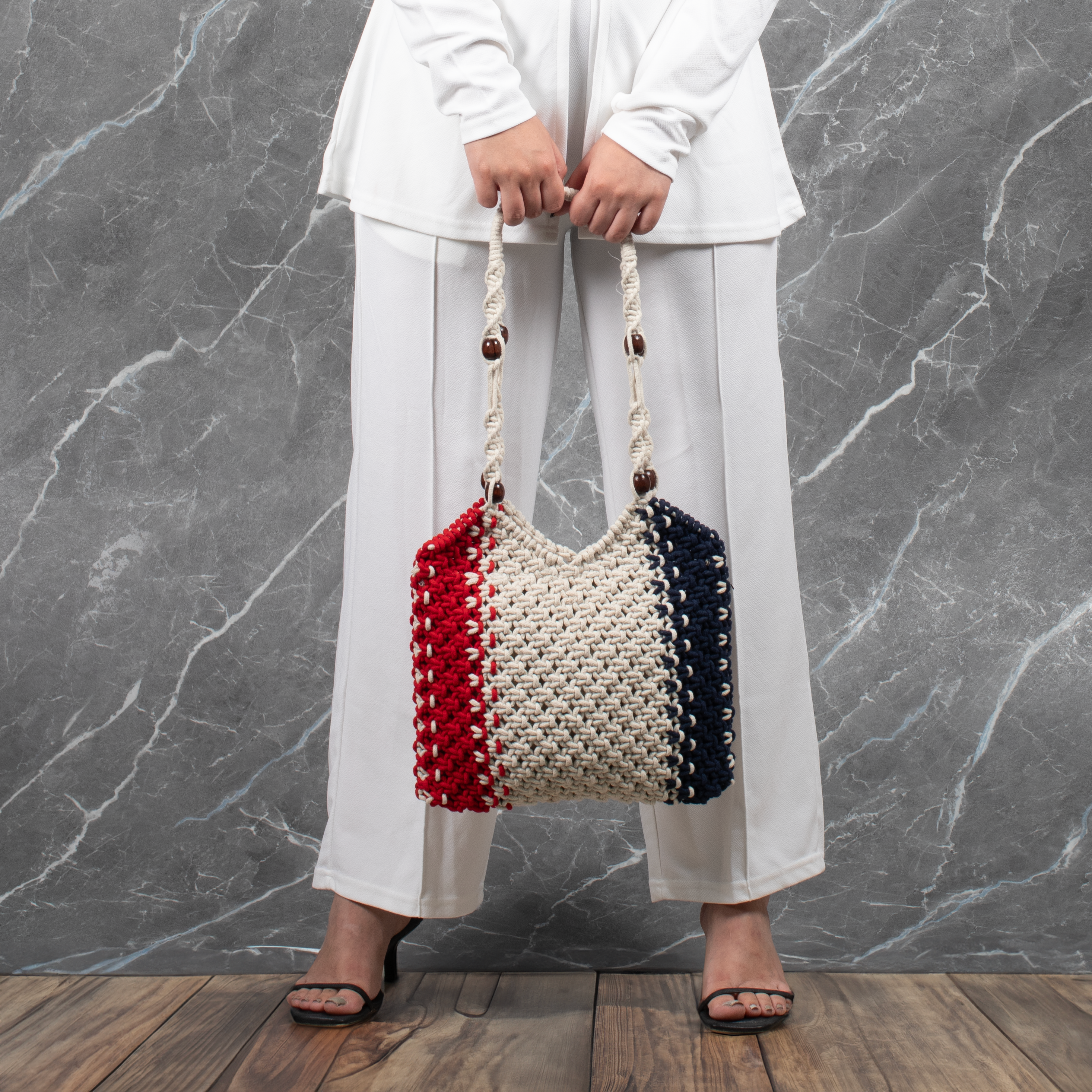 Hollyhock Macrame HandBag