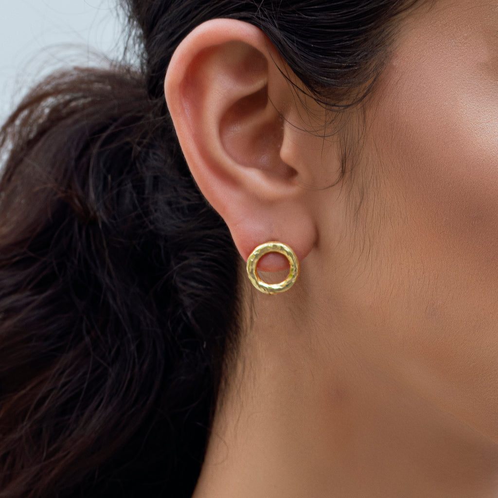 Mini Orbit Studs Gold