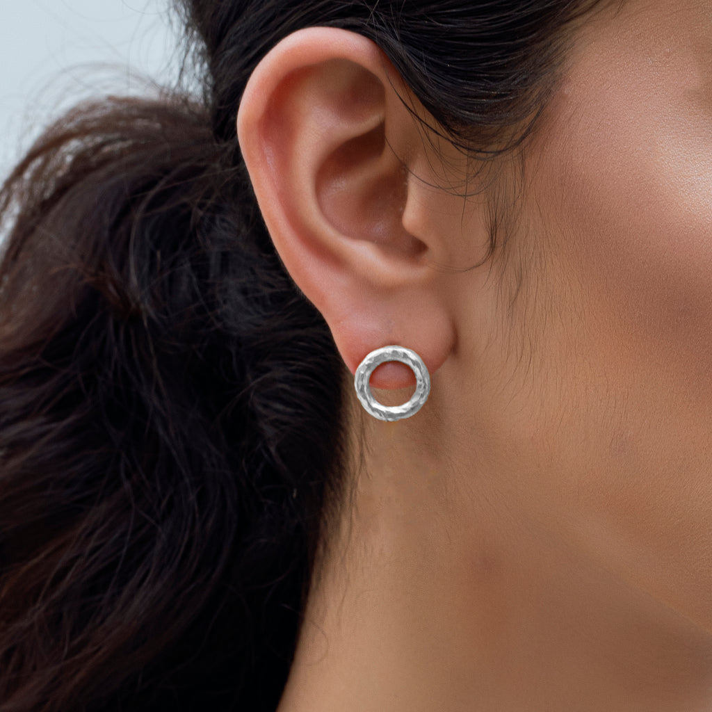 Mini Orbit Studs Silver