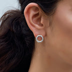 Mini Orbit Studs Silver