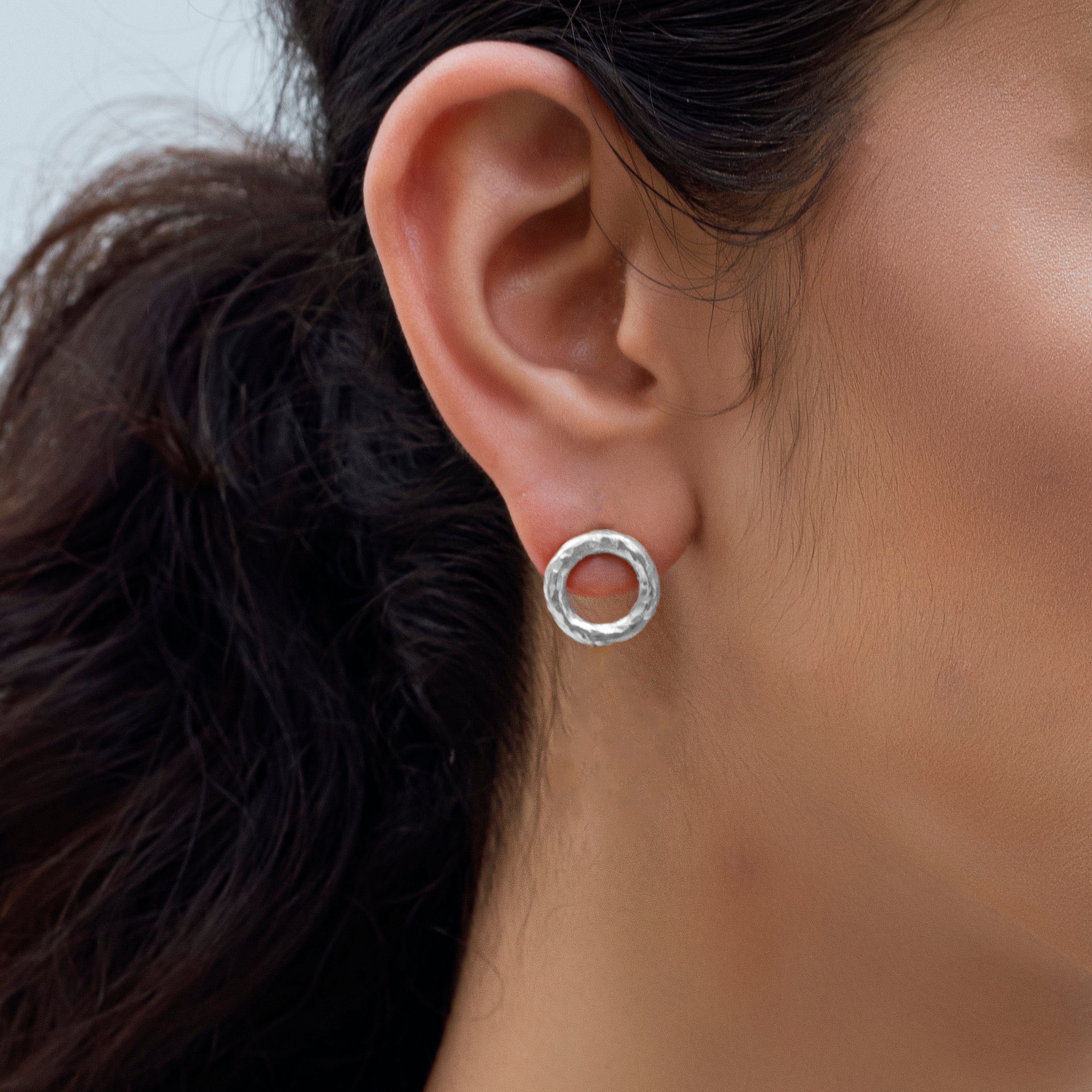 Mini Orbit Studs Silver