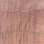 peony linen scarf