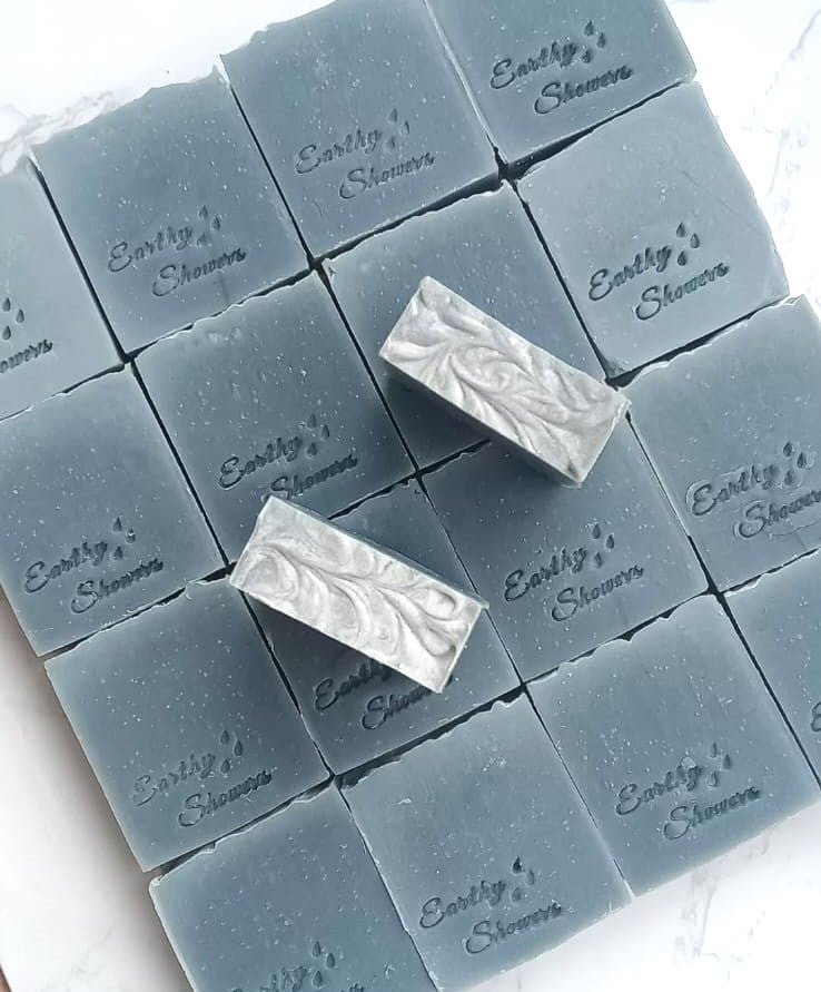 Peppermint and Indigo Soap