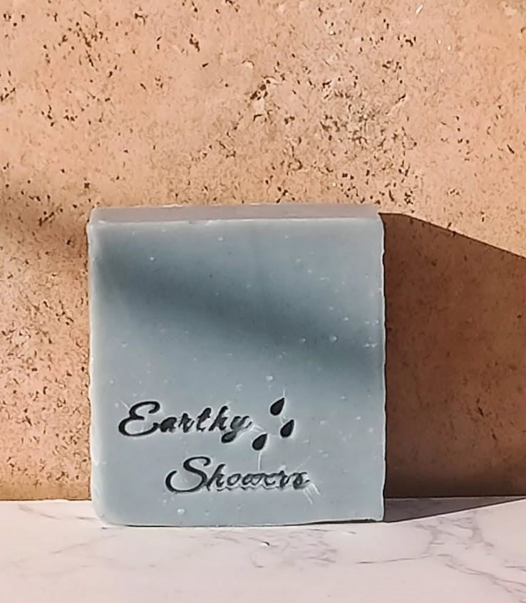 Peppermint and Indigo Soap