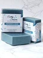 Peppermint and Indigo Soap