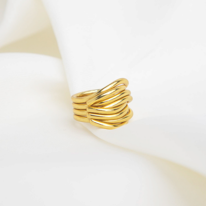 Golden Gleam Ring